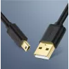 USB kábel UGREEN 10385 Mini-USB 480 Mbit/s 1,5 m čierny, rýchle nabíjanie