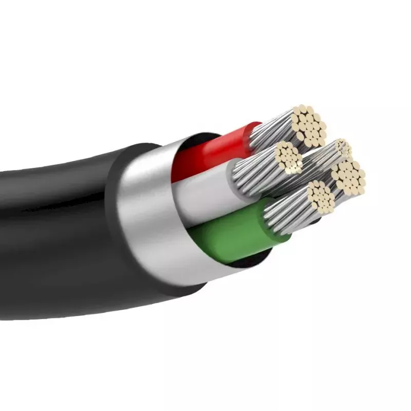 USB kábel UGREEN 10385 Mini-USB 480 Mbit/s 1,5 m čierny, rýchle nabíjanie