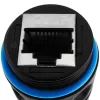 Techly IWP-MD C6-IP68T káblový gender changer RJ-45 čierny