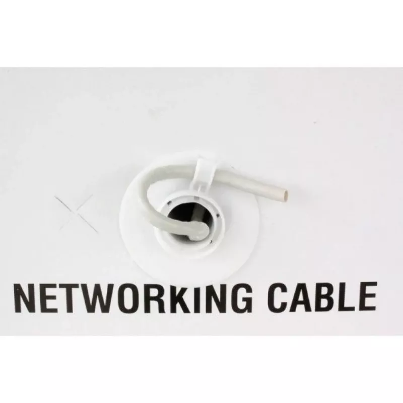 Techly F/UTP kábel v kotúči Cat.5E CCA 305 m plný vonkajší čierny ITP8-RIS-0305LO
