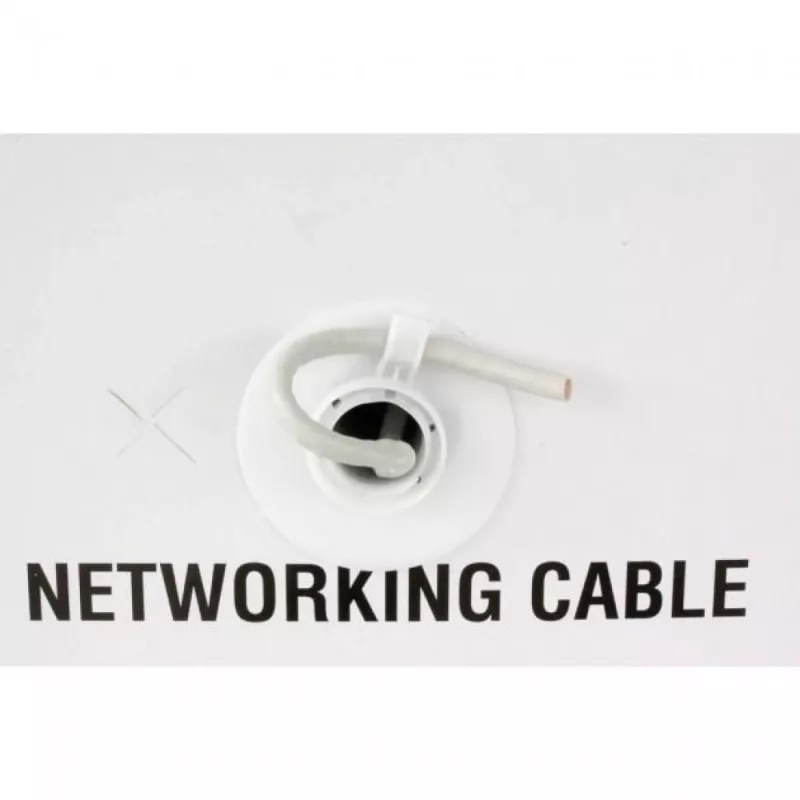 Sieťový kábel TECHLY Cat6 S/FTP ITP9-RIS-0305, 305 m, 250 MHz, CCA, sivý