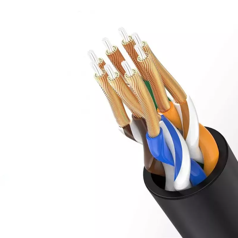UGREEN NW122 prepojovací kábel Cat6A UTP, RJ45, 3 m, čierny, do 10 Gb/s