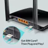 TP-Link Archer MR402 bezdrôtový router Fast Ethernet dual-band (2,4 GHz / 5 GHz) 4G čierny