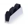 Nabíjacia stanica Sony DualSense nabíjacia stanica pre 2 ovládače PS5, biela, zacvakávací mechanizmus