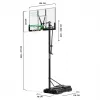 Basketbalový kôš Salta Center 5133 – výškovo nastaviteľný, robustný dizajn