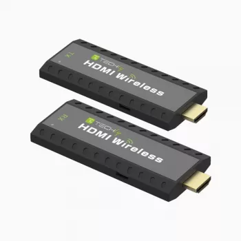 Techly IDATA HDMI-WL53 AV extender AV vysielač a prijímač čierny