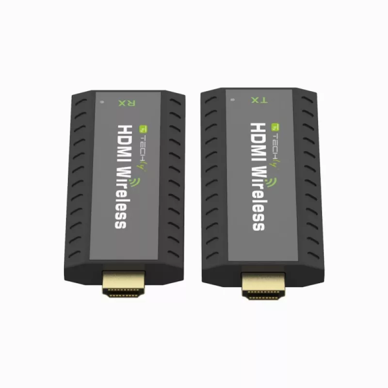 Techly IDATA HDMI-WL53 AV extender AV vysielač a prijímač čierny