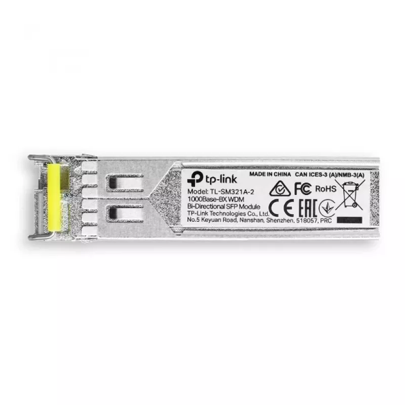 TP-Link Gigabit Single-Mode WDM Bi-Directional SFP modul, optické vlákno, 1250 Mbit/s, SFP, LC (UPC), 9/125 µm, BX