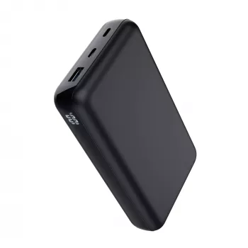 Trust Laro - powerbanka - 20000 mAh - 100 Watt - 5 A - QC 3,0, Power Delivery 3,0 + PPS - 3 výstupné konektory (4 pin USB Type A (QC 3,0), 2 x 24-