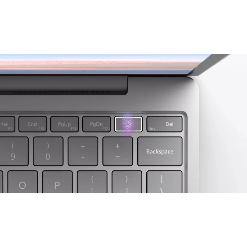 MICROSOFT Surface Laptop Go - 12,4 inch - i5 1035g1 - 8 GB RAM - 256 GB SSD - Win10 Pro - platinová - QWERTZ International - UHD Graphics