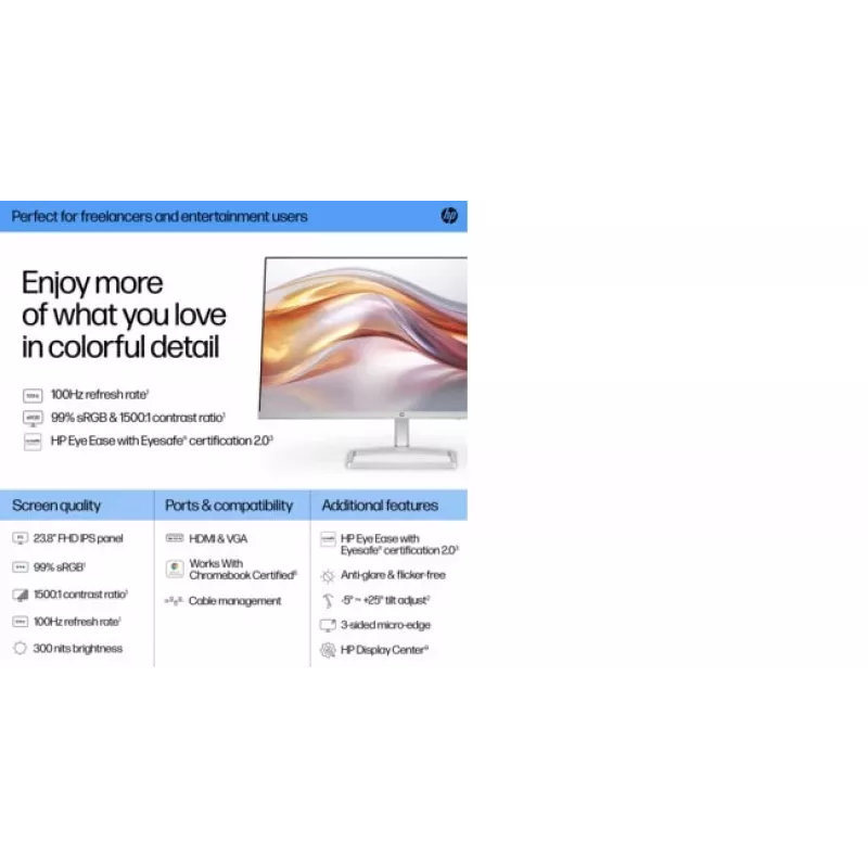 HP stolný monitor – séria 5 524sf – 24