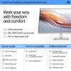 HP stolný monitor – séria 5 524sh – 24 inch – 1920x1080 (FHD) – IPS – nastaviteľná výška