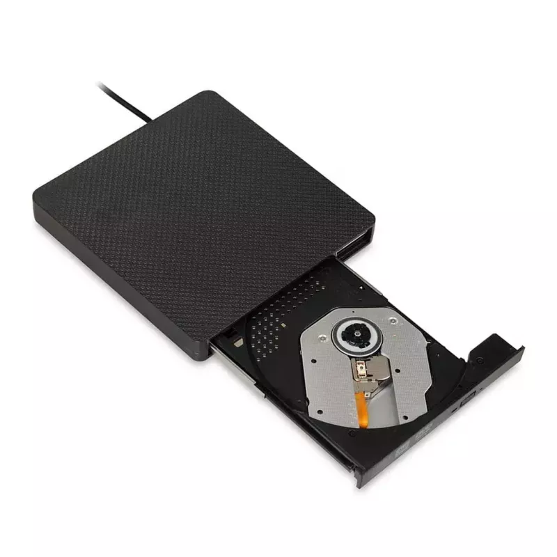 Optická mechanika IBOX IED03 DVD±RW USB 3.1 Gen1 (USB-C) čierna, tray, 24x CD / 8x DVD