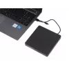 Optická mechanika IBOX IED03 DVD±RW USB 3.1 Gen1 (USB-C) čierna, tray, 24x CD / 8x DVD
