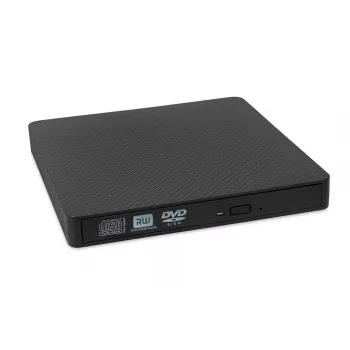 Optická mechanika IBOX IED03 DVD±RW USB 3.1 Gen1 (USB-C) čierna, tray, 24x CD / 8x DVD