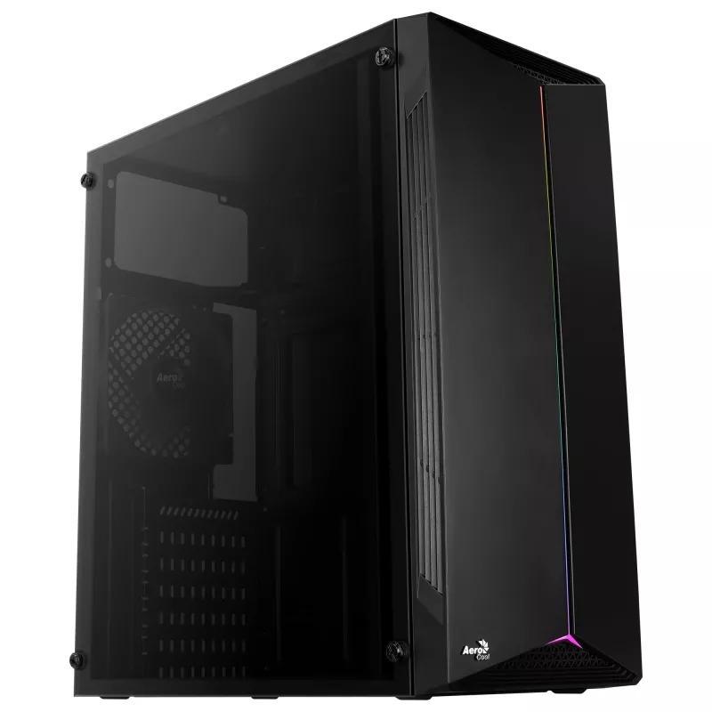 Aerocool Split Midi Tower čierna