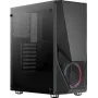 Aerocool PGS Zauron FRGB-G-BK-v1 herná počítačová skriňa Midi Tower, ATX/micro-ATX/Mini-ITX, tvrdené sklo, FRGB, čierna