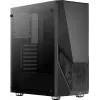 Aerocool PGS Zauron FRGB-G-BK-v1 herná počítačová skriňa Midi Tower, ATX/micro-ATX/Mini-ITX, tvrdené sklo, FRGB, čierna