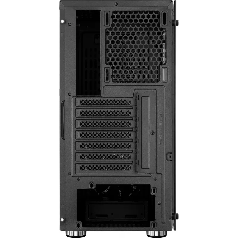 Aerocool PGS Zauron FRGB-G-BK-v1 herná počítačová skriňa Midi Tower, ATX/micro-ATX/Mini-ITX, tvrdené sklo, FRGB, čierna