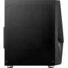 Aerocool PGS Zauron FRGB-G-BK-v1 herná počítačová skriňa Midi Tower, ATX/micro-ATX/Mini-ITX, tvrdené sklo, FRGB, čierna