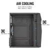 Aerocool PGS Raider Mini-G-BK-v3 počítačová skriňa, čierna