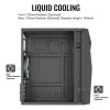 Aerocool PGS Raider Mini-G-BK-v3 počítačová skriňa, čierna