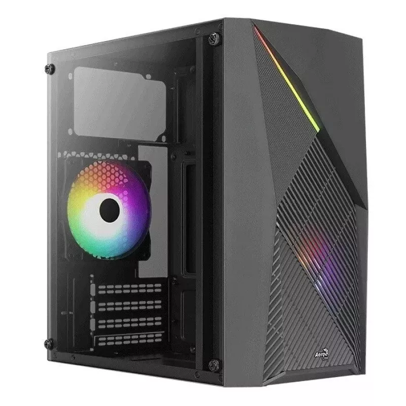 Aerocool PGS Raider Mini-G-BK-v3 počítačová skriňa, čierna