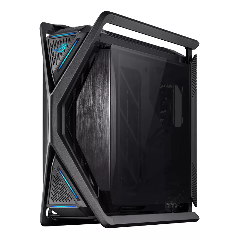PC skriňa ASUS ROG Hyperion GR701 BTF Edition Tower — čierna, tvrdené sklo, podpora E-ATX/ATX/microATX, 46 cm GPU, horný radiátor 420 mm