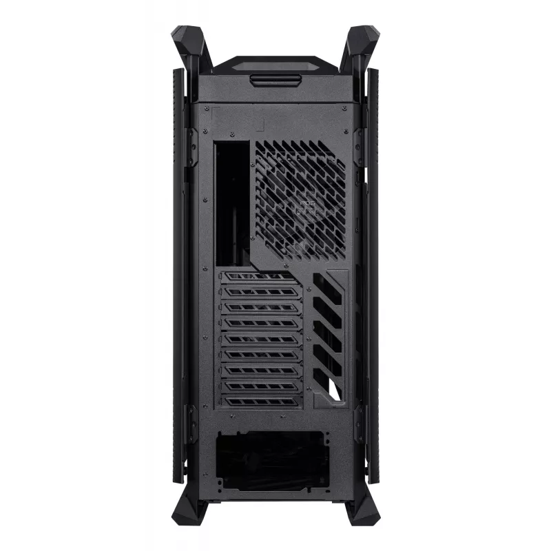 PC skriňa ASUS ROG Hyperion GR701 BTF Edition Tower — čierna, tvrdené sklo, podpora E-ATX/ATX/microATX, 46 cm GPU, horný radiátor 420 mm