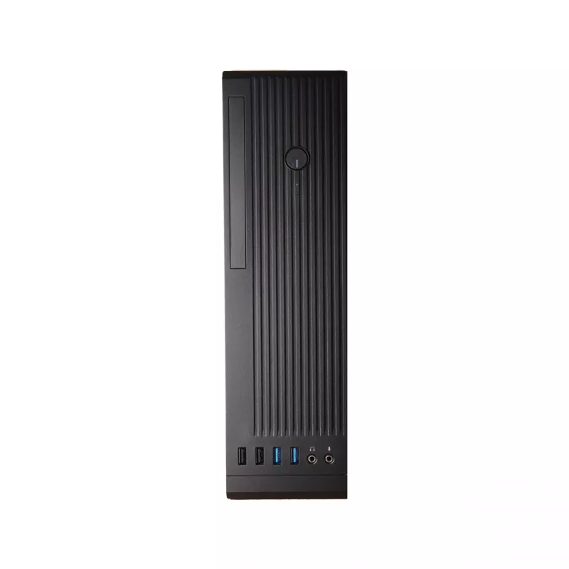 Chieftec UNI Series BE-10B-300 počítačová skriňa Small Form Factor, microATX/Mini-ITX, so zdrojom TFX 300 W v balení, 2x USB 3.2 Gen 1, 2x USB 2.0, čierna