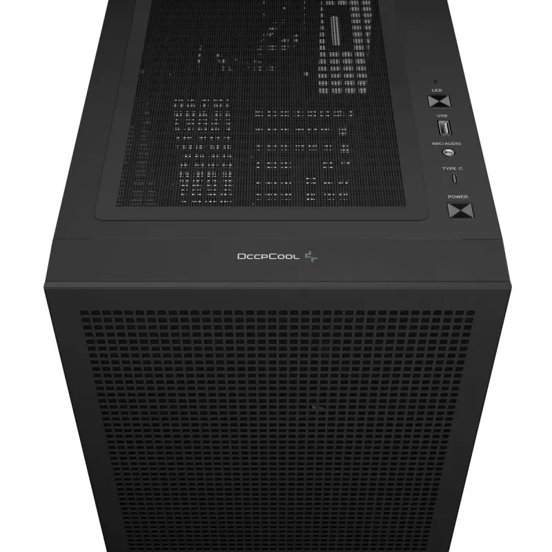 DEEPCOOL Ch560 Digital Midi Tower skriňa - čierna