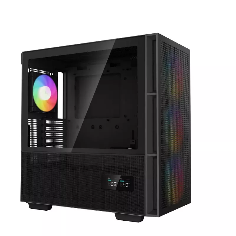 DEEPCOOL Ch560 Digital Midi Tower skriňa - čierna