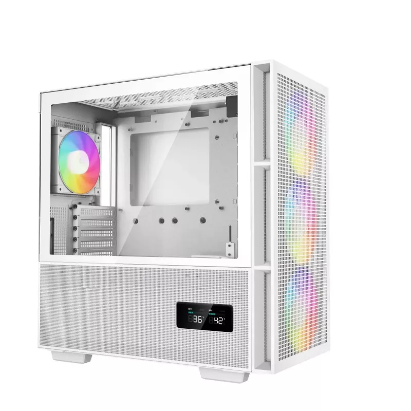 DEEPCOOL CH560 DIGITAL WH Midi Tower skriňa - biela