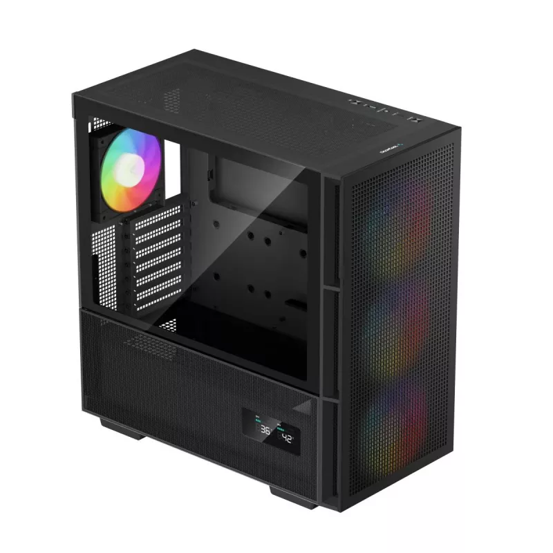 DEEPCOOL Ch560 Digital Midi Tower skriňa - čierna