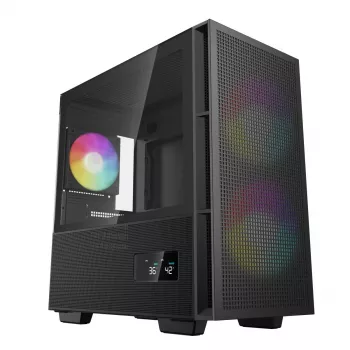 DEEPCOOL Ch360 Digital Micro Tower skriňa – čierna