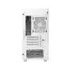 DeepCool CH360 počítačová skriňa Micro-ATX, tvrdené sklo, bez zdroja, biela