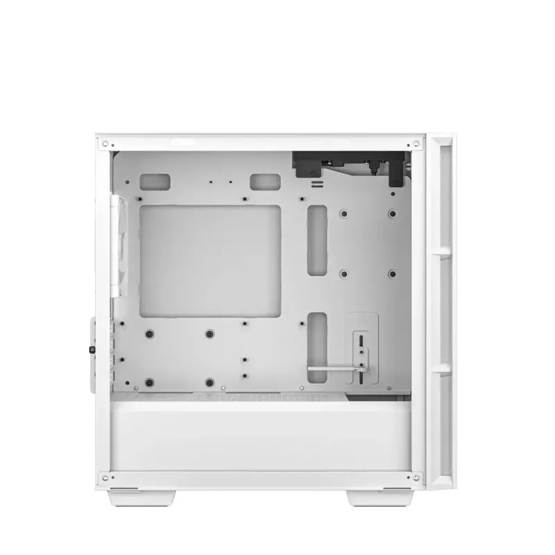 DeepCool CH360 počítačová skriňa Micro-ATX, tvrdené sklo, bez zdroja, biela