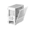 DeepCool CH360 počítačová skriňa Micro-ATX, tvrdené sklo, bez zdroja, biela