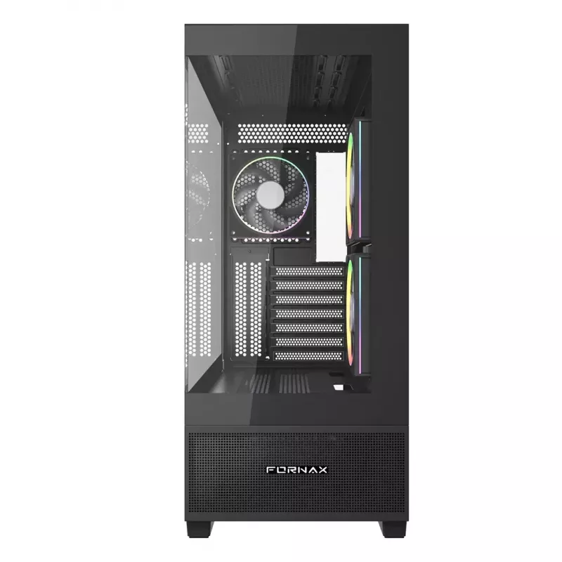 Počítačová skriňa GEMBIRD Fornax X550, ATX, čierna