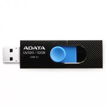 ADATA UV320 USB flash disk 32 GB USB Type-A 3.2 Gen 1 (3.1 Gen 1) čierny, modrý