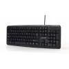 GEMBIRD KB-U-103 Standard - klávesnica - káblová USB - čierna - Qwerty US/Int'l