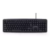 GEMBIRD KB-U-103 Standard - klávesnica - káblová USB - čierna - Qwerty US/Int'l