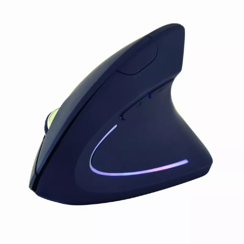GEMBIRD optická myš MUS-ERGO-01 - ergonomická, 6 tlačidiel, koliesko, USB, čierna