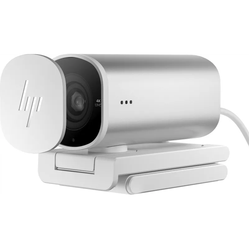 HP 960 4K streamovacia webkamera, 8 MP, 3840 x 2160 pixelov, 4K Ultra HD, 30 fps, 5x, domáca