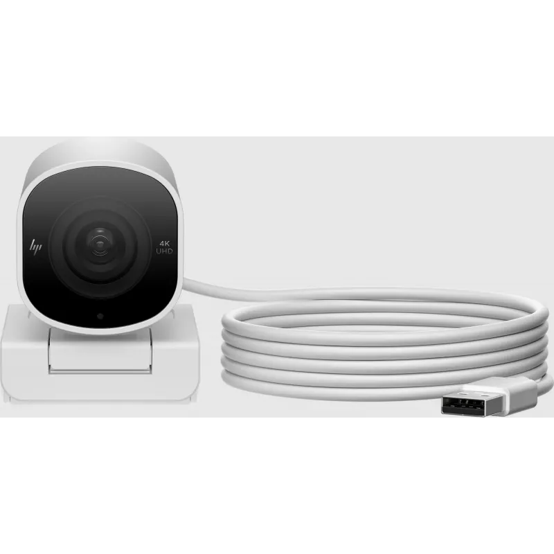 HP 960 4K streamovacia webkamera, 8 MP, 3840 x 2160 pixelov, 4K Ultra HD, 30 fps, 5x, domáca