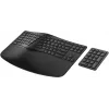 HP 965 ergonomická bezdrôtová klávesnica, plná veľkosť (100%), bezdrôtová, RF Wireless + Bluetooth, membránová, QWERTY, čierna
