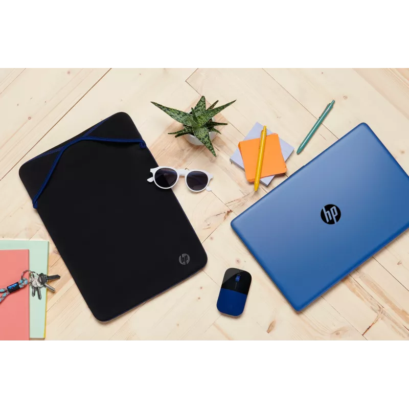 HP bezdrôtová myš Z3700, obojručná, Blue LED, RF Wireless, 1200 DPI, čierna, modrá