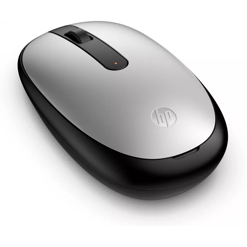 HP 240 Pike Silver Bluetooth myš, obojručná, optická, Bluetooth, 1600 DPI, strieborná