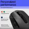 HP 690 nabíjateľná bezdrôtová myš, obojručná, Bluetooth, 4000 DPI, čierna