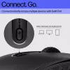 HP 690 nabíjateľná bezdrôtová myš, obojručná, Bluetooth, 4000 DPI, čierna